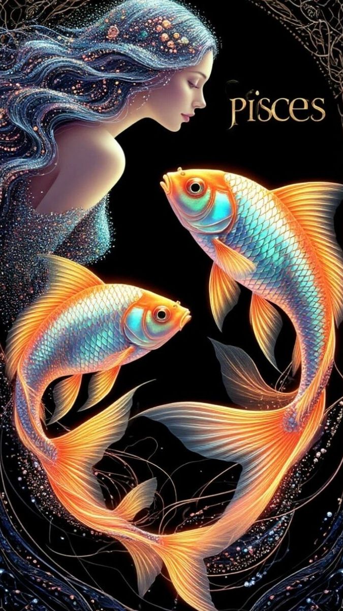 Hình nền cung Song Ngư đẹp cho điện thoại