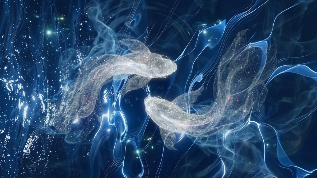 Hình nền cung Song Ngư đậm chất nghệ thuật