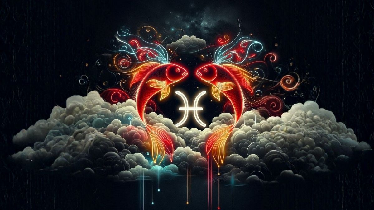 Hình nền cung Song Ngư cá chép