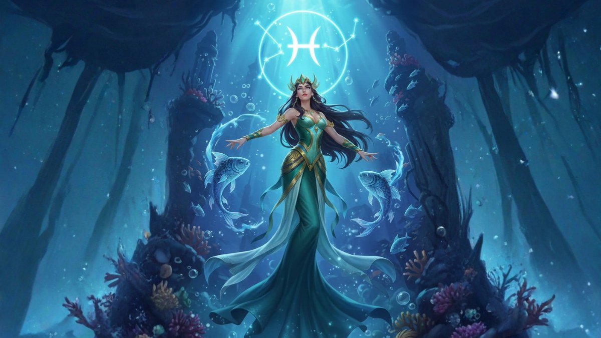 Hình nền cung Song Ngư nữ