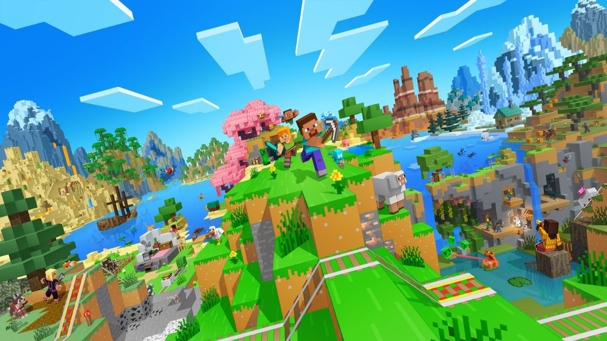 Hình nền Minecraft bắt mắt