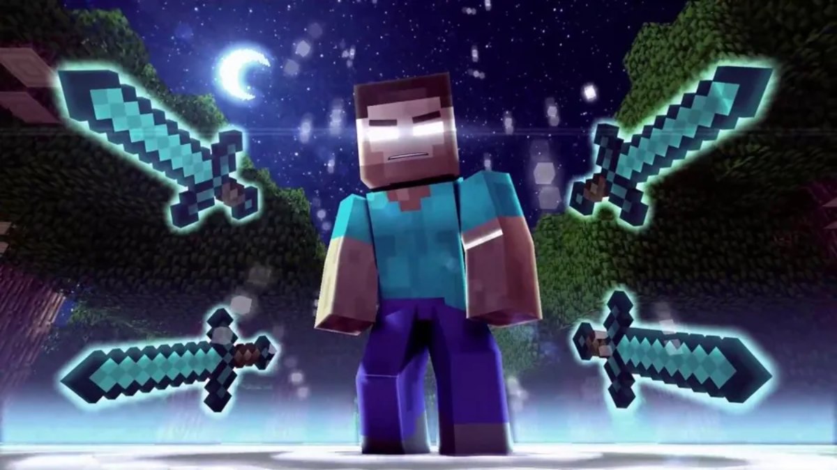 Hình nền Minecraft ấn tượng cho máy tính