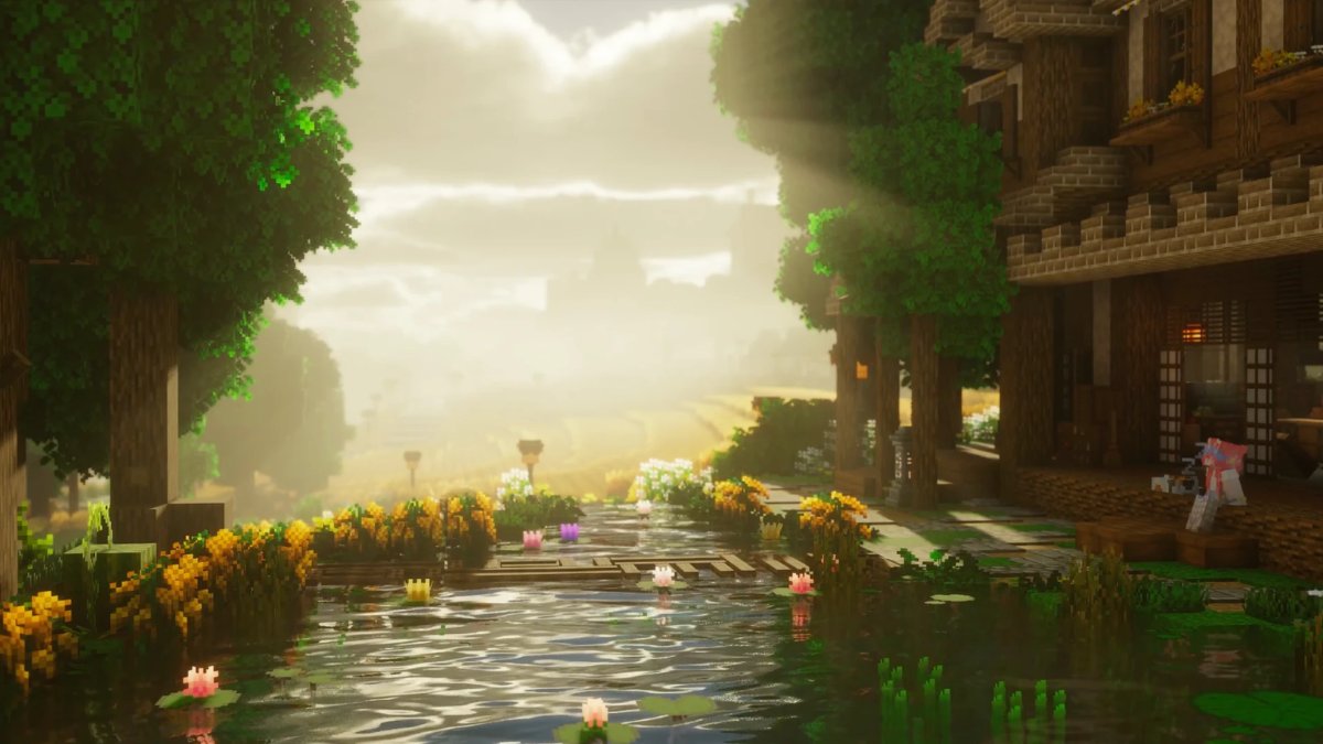 Hình nền Minecraft cực chill