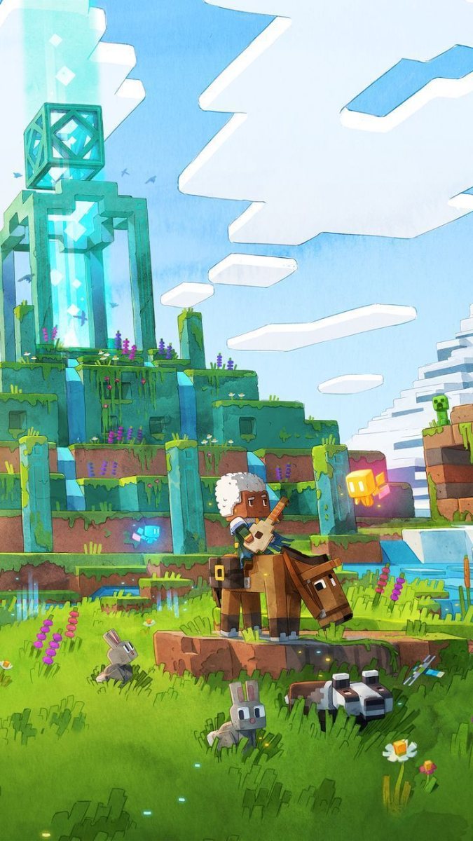 Hình nền Minecraft đẹp cho điện thoại