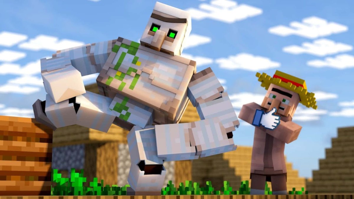 Hình nền Minecraft đáng yêu