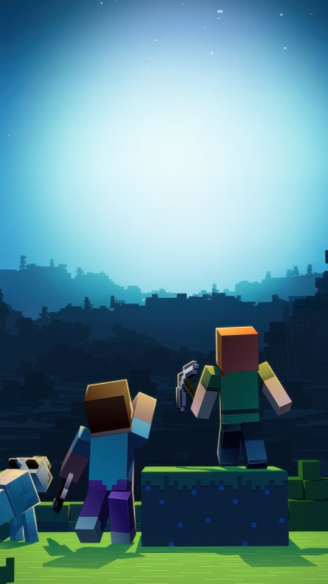 Hình nền Minecraft 4K cho điện thoại