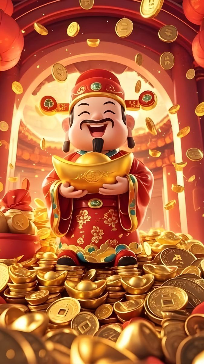 Hình nền Ông Thần Tài cho điện thoại