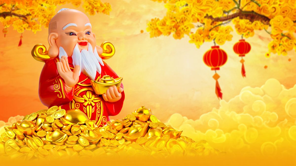 Hình nền ông thần tài đẹp mang đến may mắn