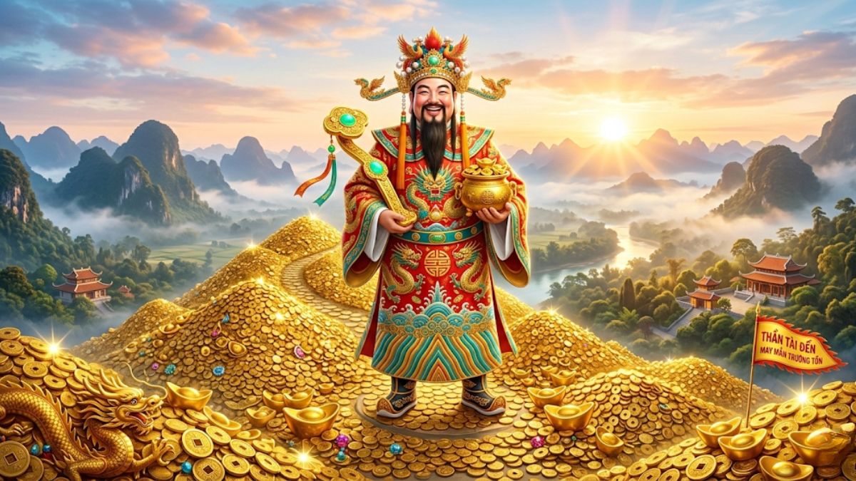 Hình nền ông thần tài đẹp, ấn tượng