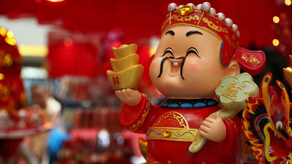 Hình nền Ông Thần Tài đáng yêu