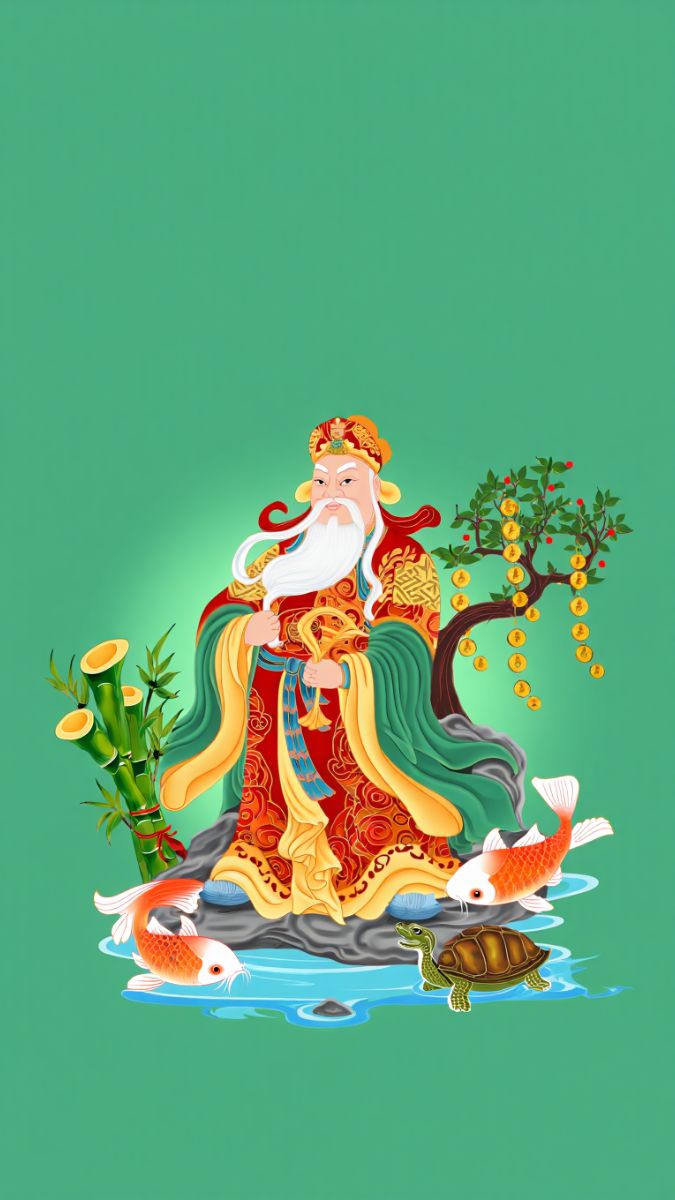 Hình nền Ông Thần Tài đẹp