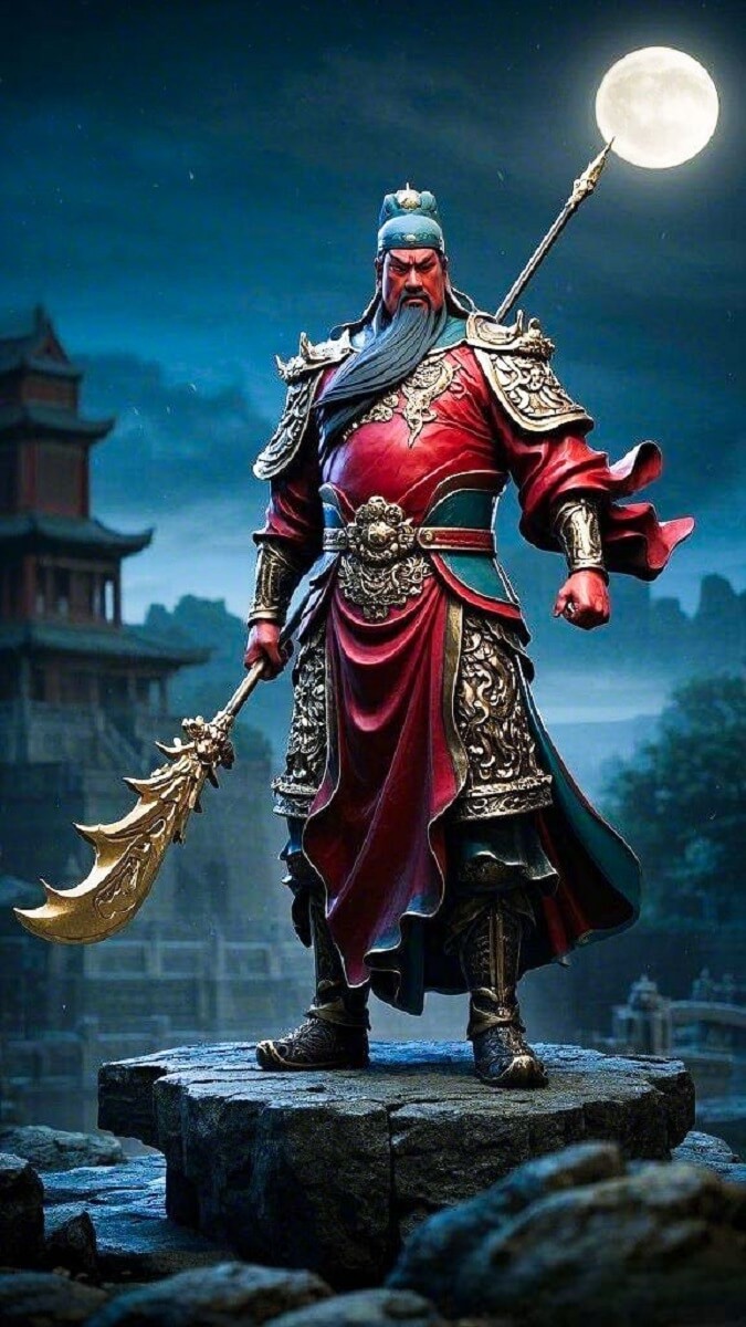 Hình nền Quan Công đăm chiêu