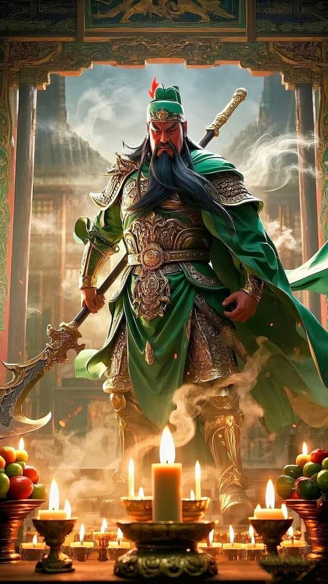 Hình nền Quan Công 3D đẹp, siêu hot