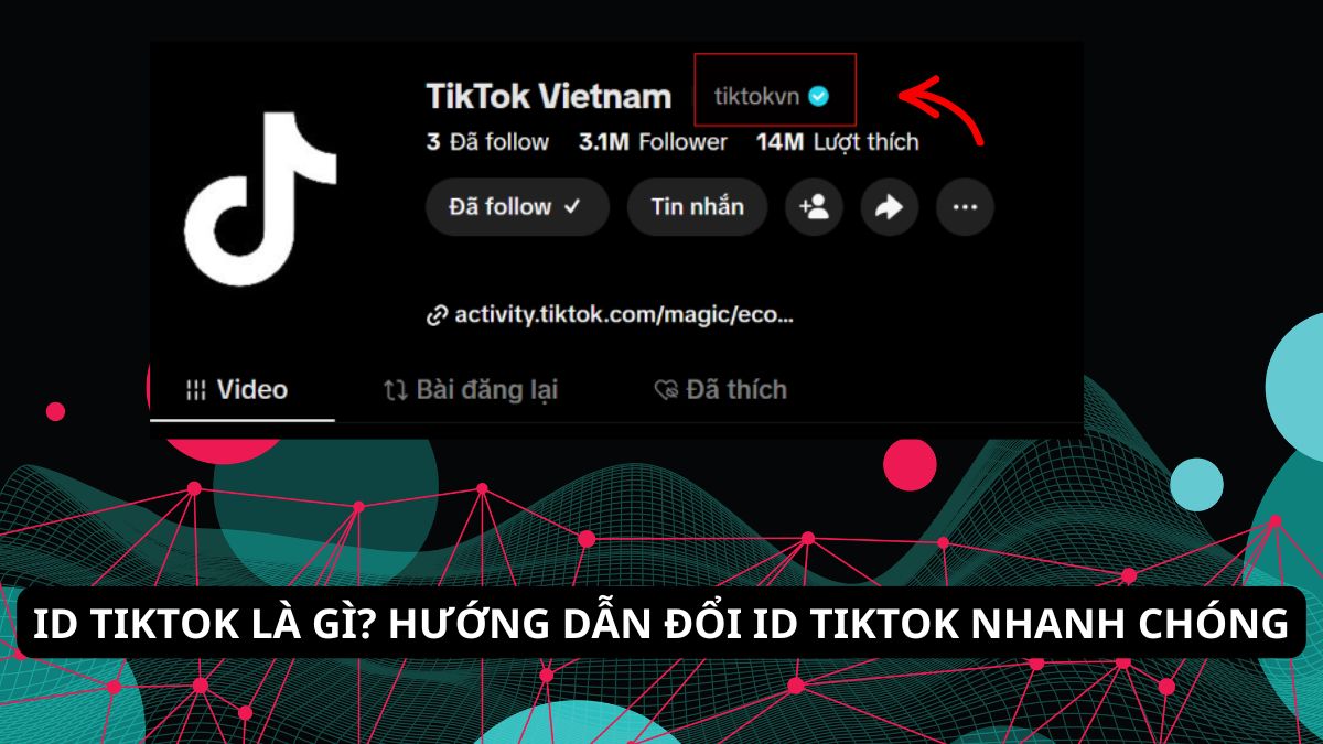 ID TikTok là gì? Hướng dẫn đổi ID TikTok nhanh chóng