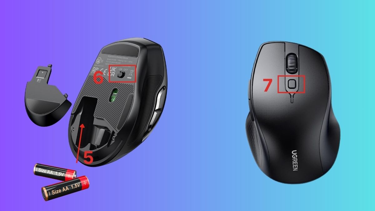 Cách kết nối Bluetooth chuột Ugreen trên Macbook bước 2