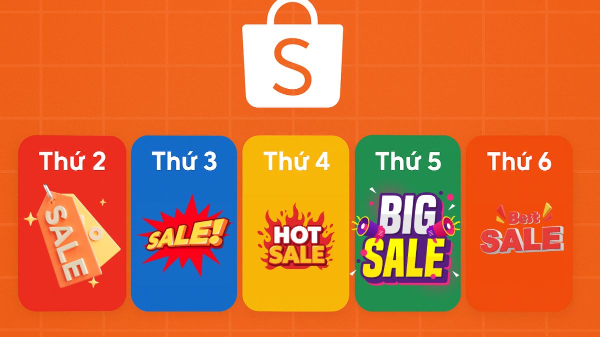 Khi nào Shopee sale - Sale mỗi ngày