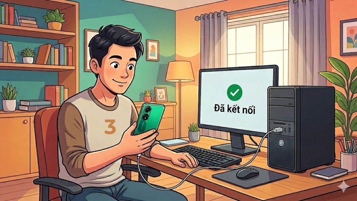 Khôi phục ảnh đã xóa vĩnh viên trên OPPO bằng FonePaw bước 2