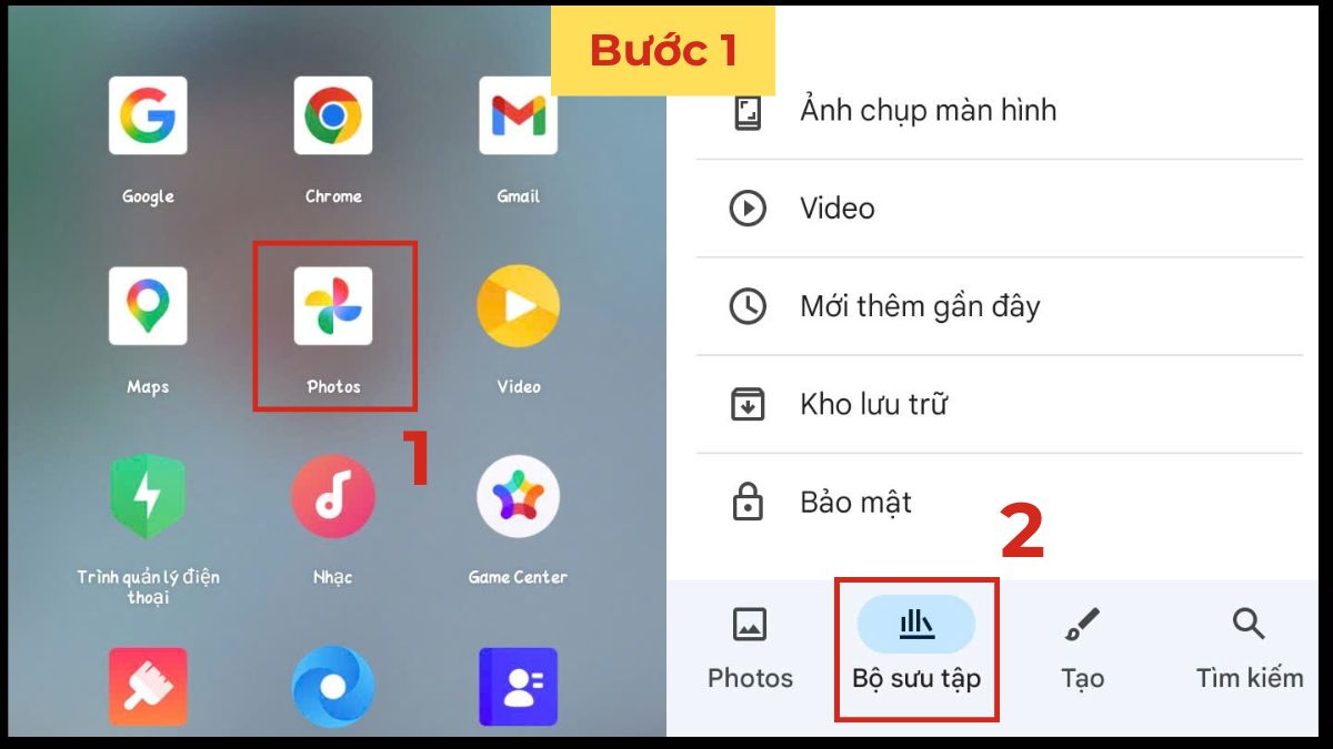 Khôi phục ảnh đã xóa vĩnh viên trên OPPO với Google Photos bước 1