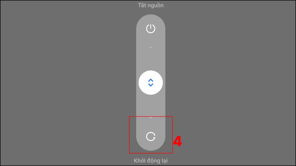 Khắc phục lỗi không đăng xuất được tài khoản Facebook - Khởi động lại thiết bị