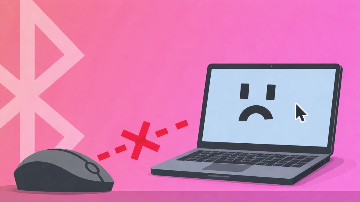 Không kết nối được chuột Bluetooth với laptop