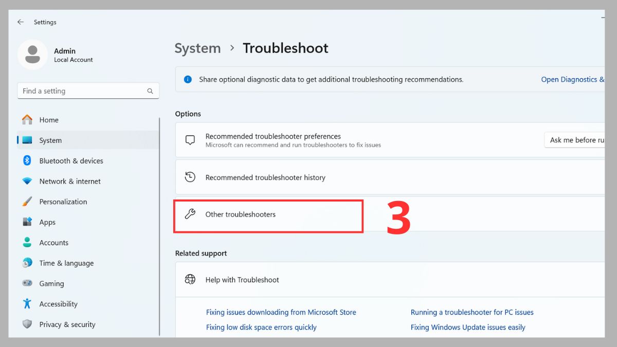 Sửa lỗi không kết nối được chuột Bluetooth với laptop - Chạy Troubleshooter bước 2