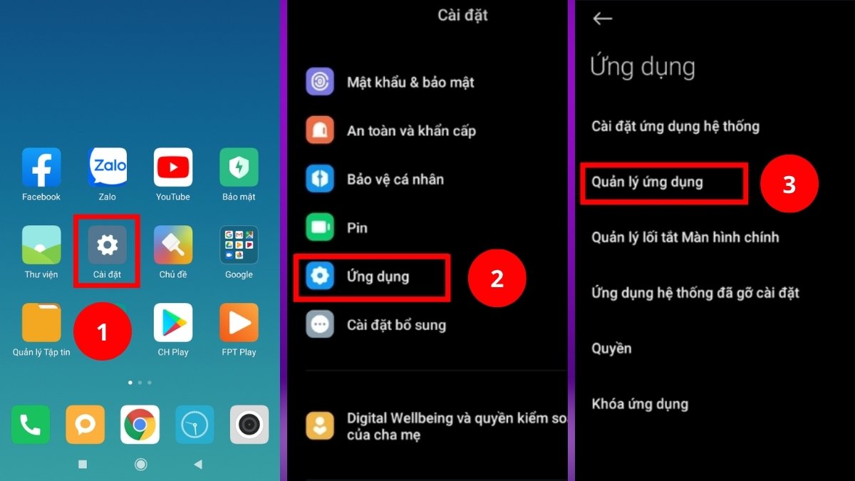 Cách xử lý lỗi không thể kết nối camera Xiaomi - Xóa bộ nhớ đệm bước 1