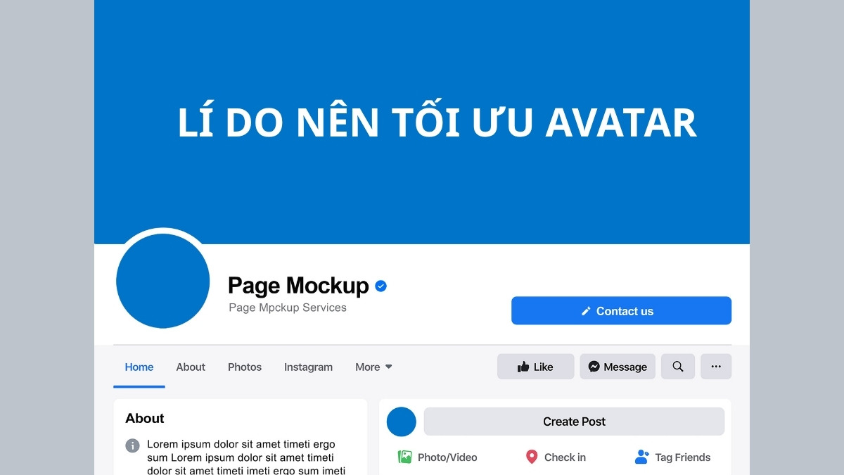 Tạo sao cần chọn đúng kích thước avatar Facebook