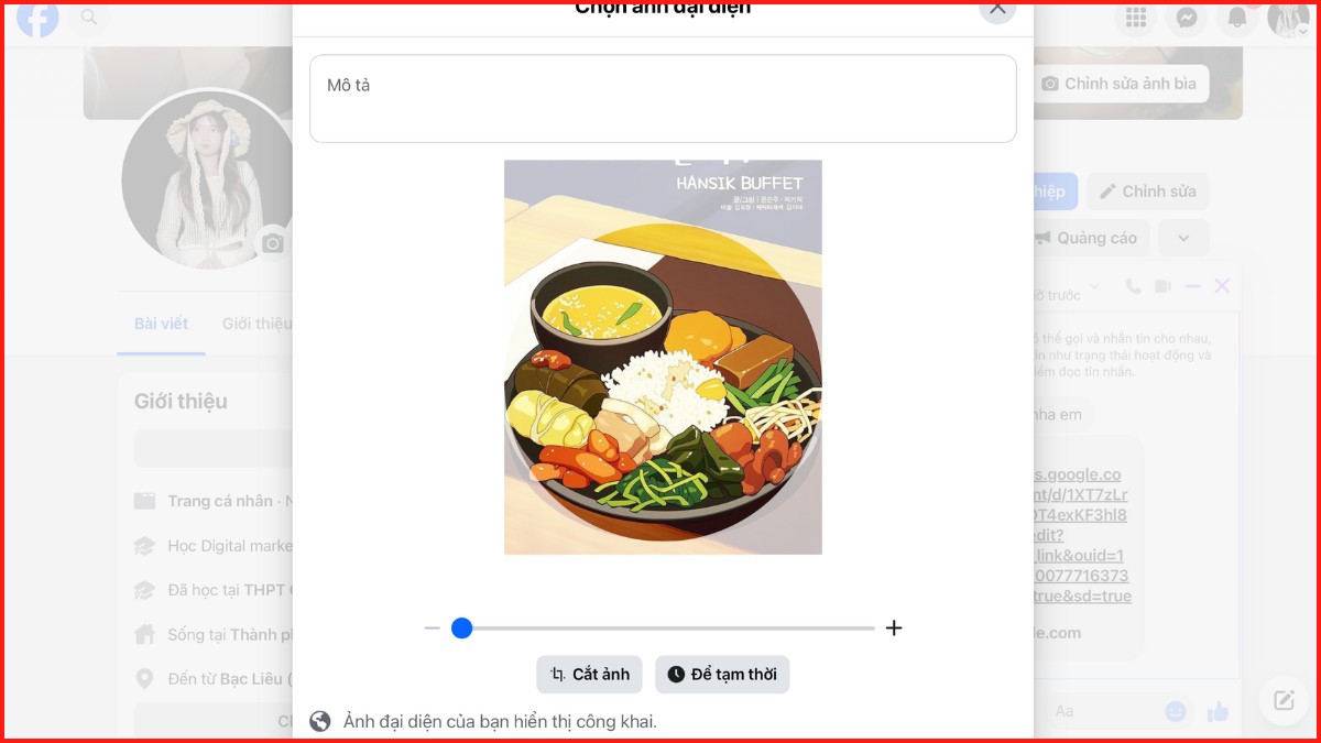 Kích thước avatar Facebook trên các thiết bị