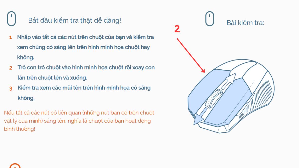Cách kiểm tra chuột máy tính bằng Mouse Test bước 2
