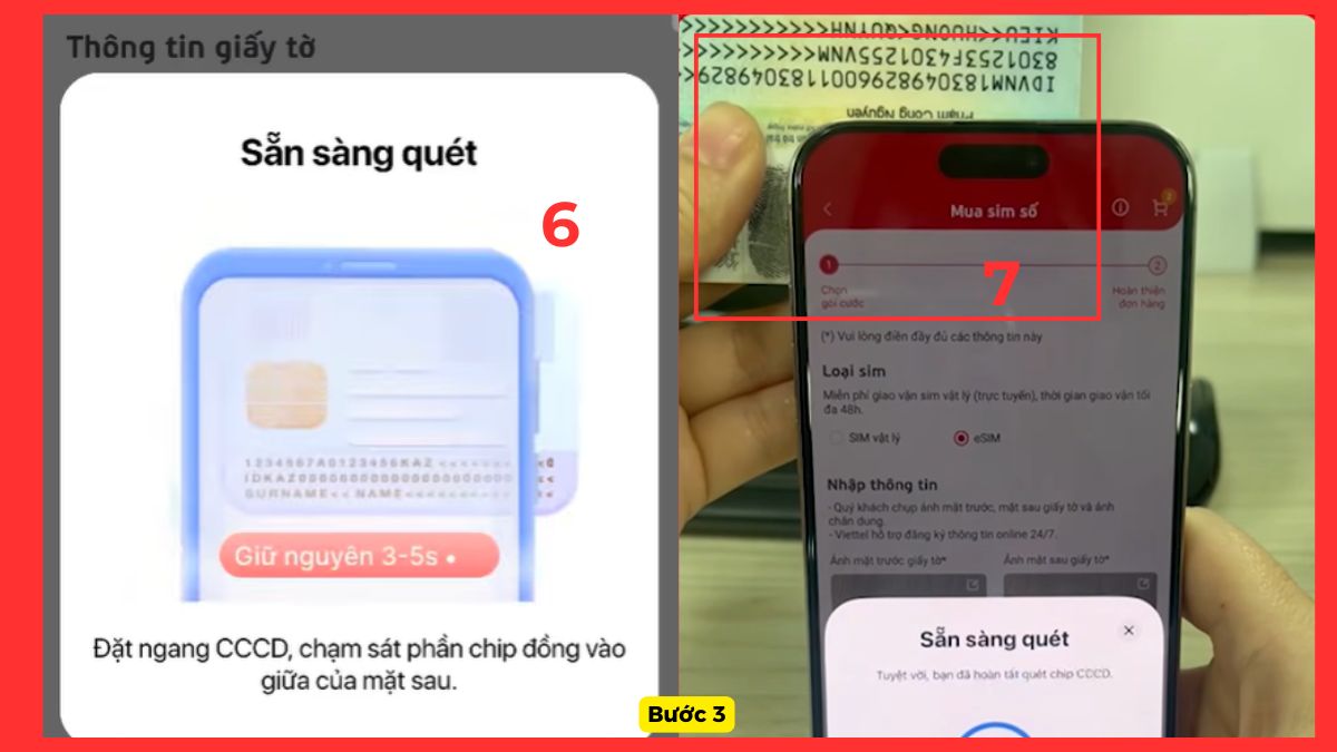 Kiểm tra thông tin thuê bao Viettel - Chuẩn hóa thông tin bước 3