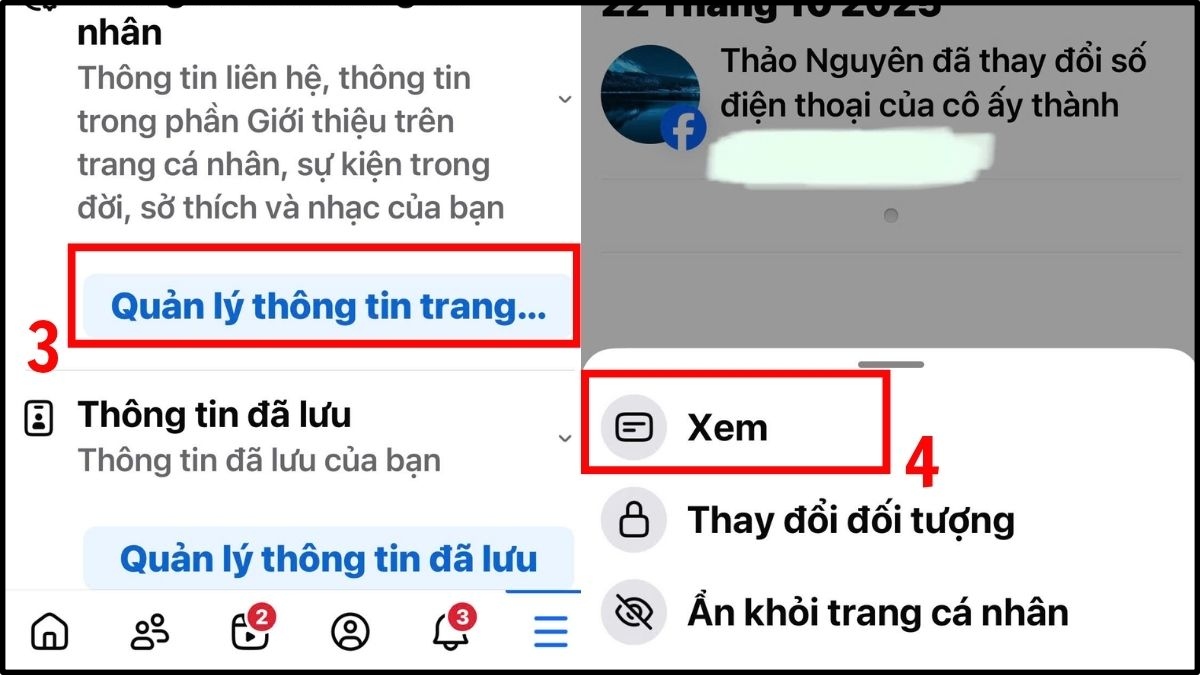 Cách tìm và lấy ảnh đại diện Facebook cũ bước 3, 4
