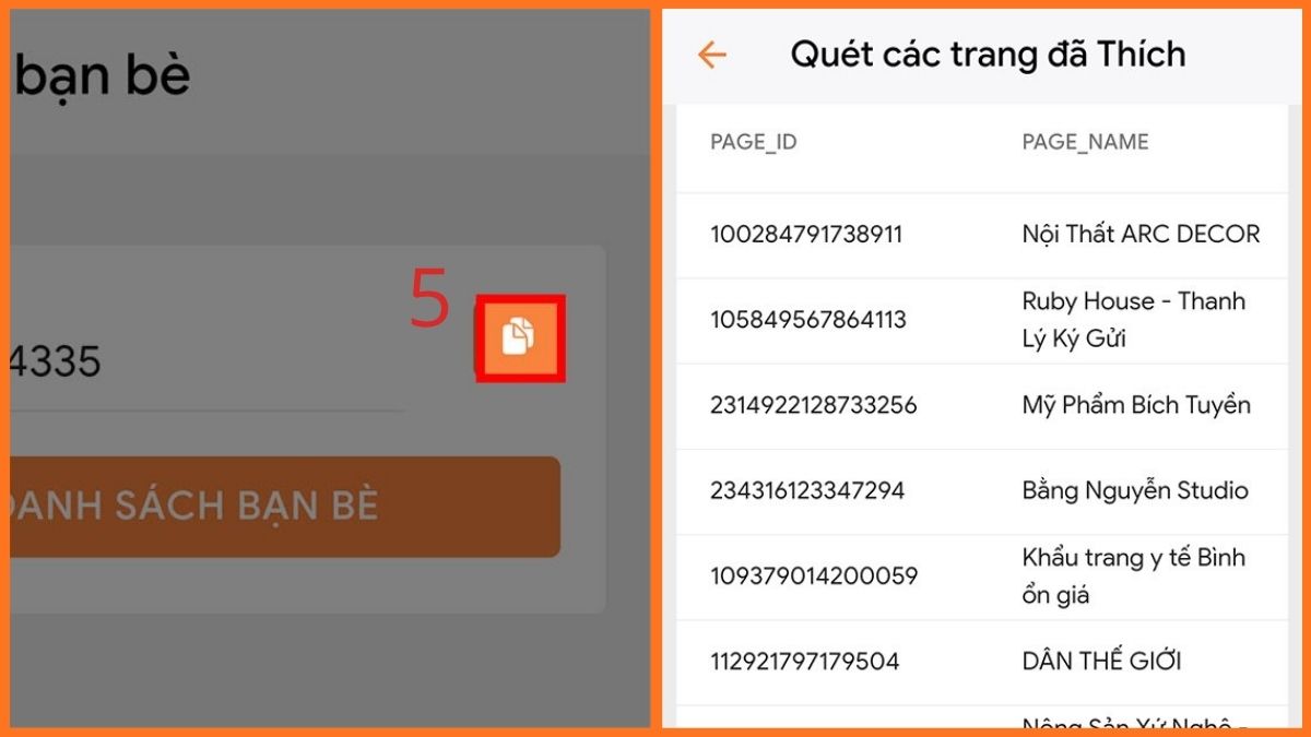 Lấy ID Facebook - App Monokai Toolkit bước 5