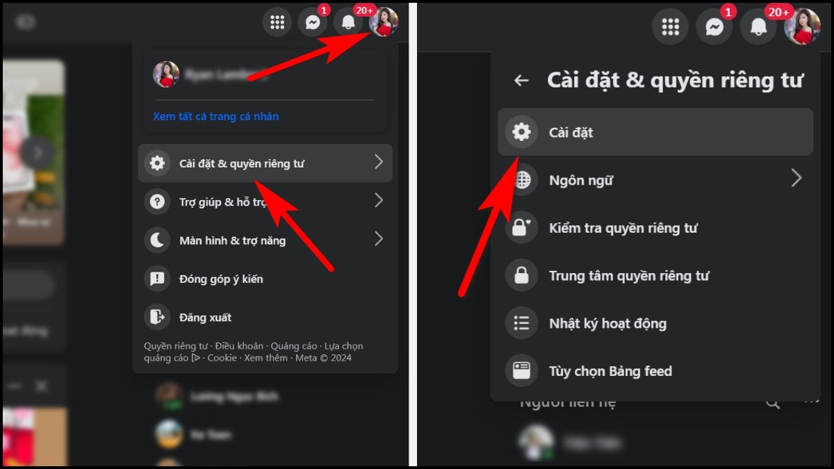 Lấy mã 2FA Facebook - Sử dụng thiết bị đăng nhập tin cậy bước 1