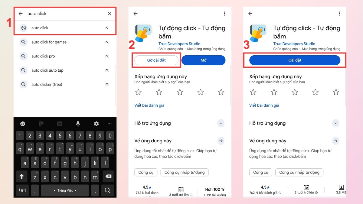 Sửa lỗi Auto Click trên điện thoại bằng cách Cập nhật app