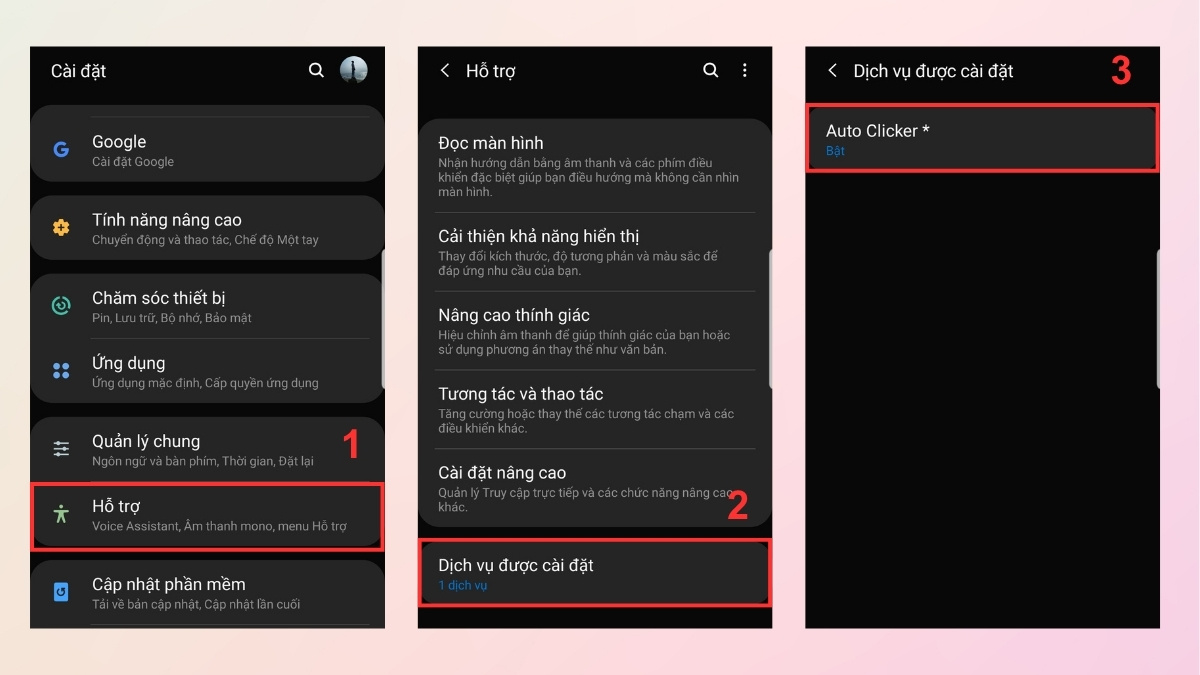 Sửa lỗi Auto Click trên điện thoại bằng cách Cấp quyền trợ năng