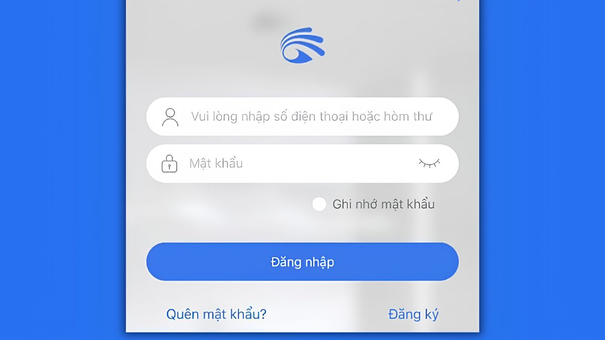 Lỗi camera không kết nối được với điện thoại do Nhập sai mật khẩu