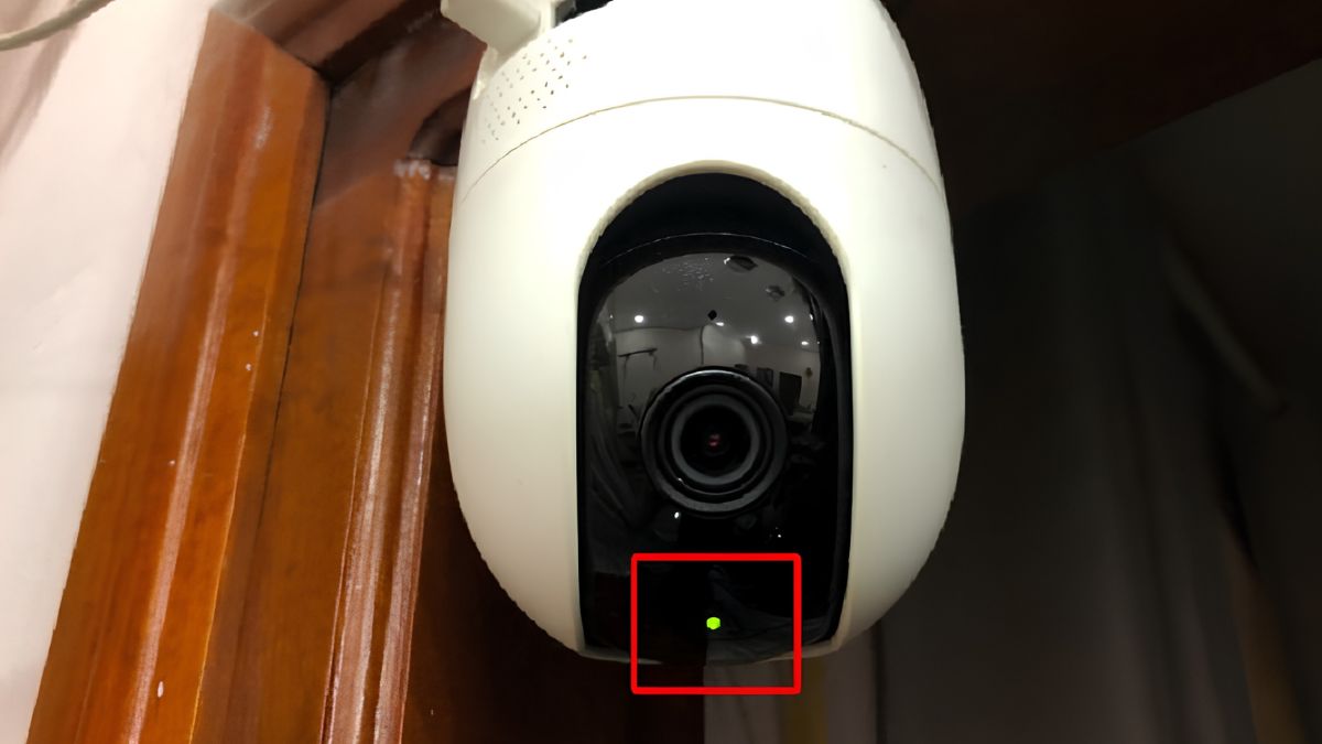 Sửa lỗi camera không kết nối được với điện thoại - Kiểm tra trạng thái đèn tín hiệu