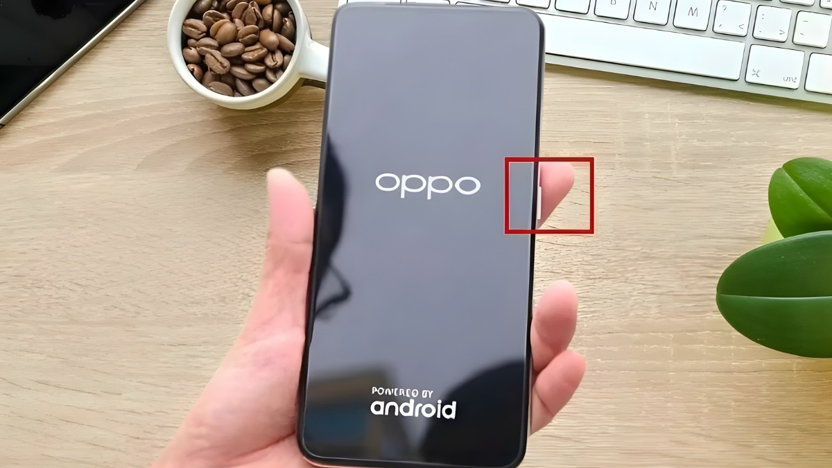 Khắc phục lỗi camera trước OPPO - Khởi động lại điện thoại