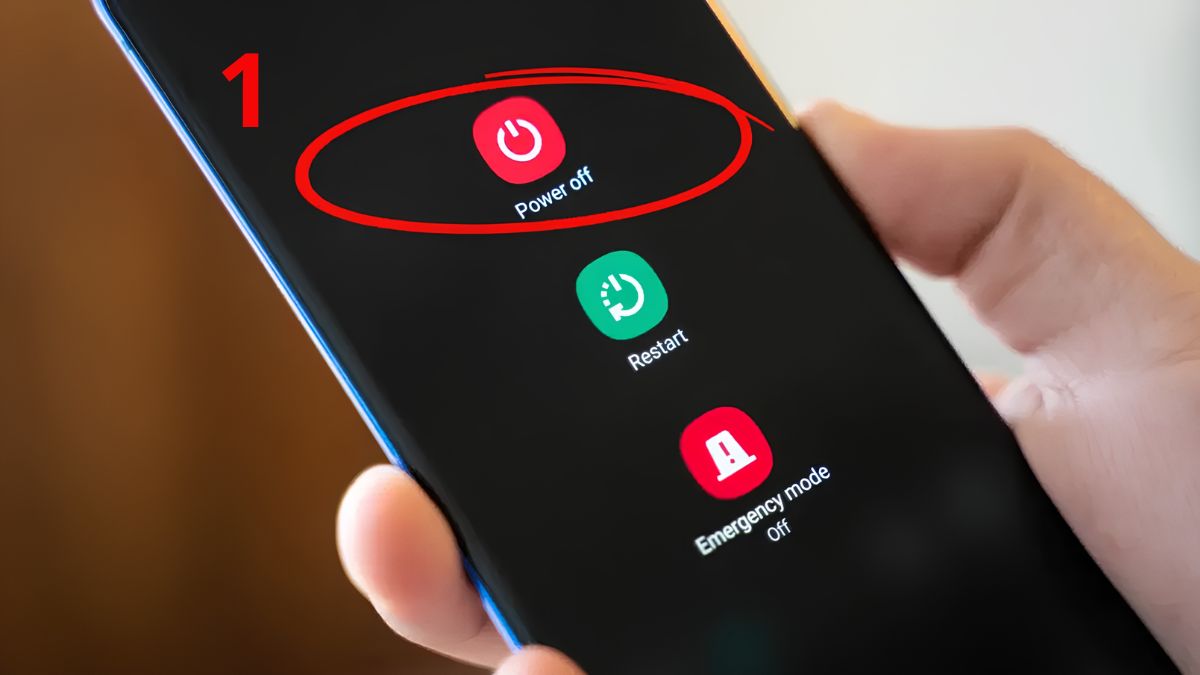 Sửa lỗi hệ thống Android - Xóa bộ nhớ đệm bước 1