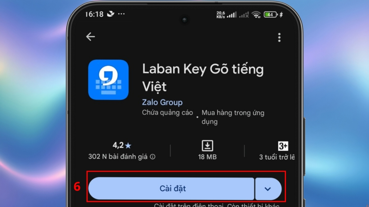 Khắc phục lỗi không hiển thị bàn phím trên OPPO - Gỡ và cài lại ứng dụng bước 3