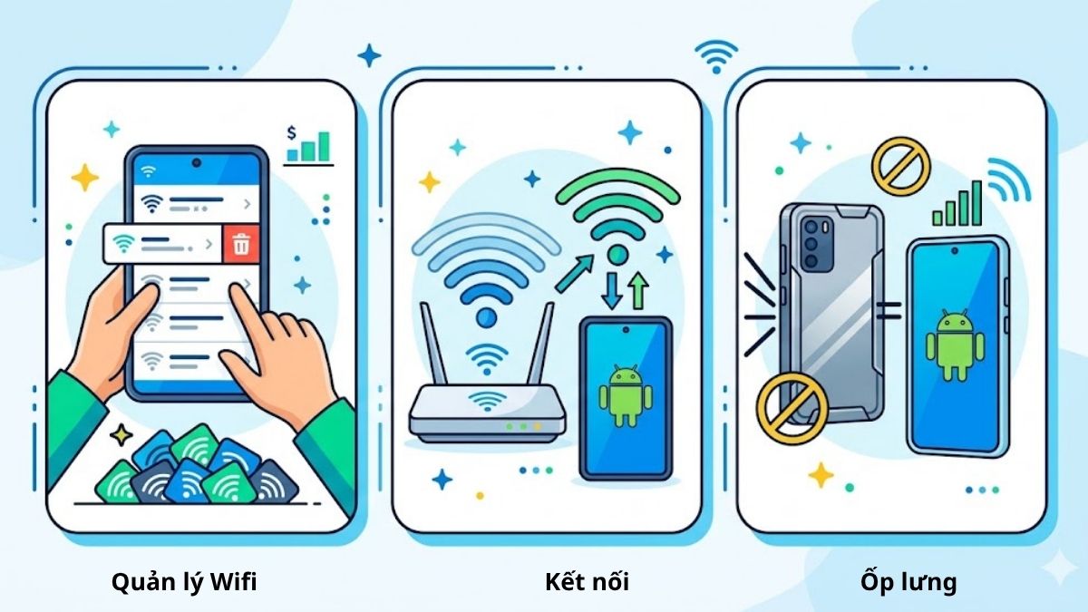 Phòng tránh lỗi không kết nối được wifi trên điện thoại Android