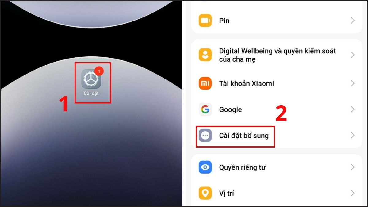 Sửa Lỗi không kết nối được wifi trên điện thoại Android - Kiểm tra ngày giờ bước 1, 2