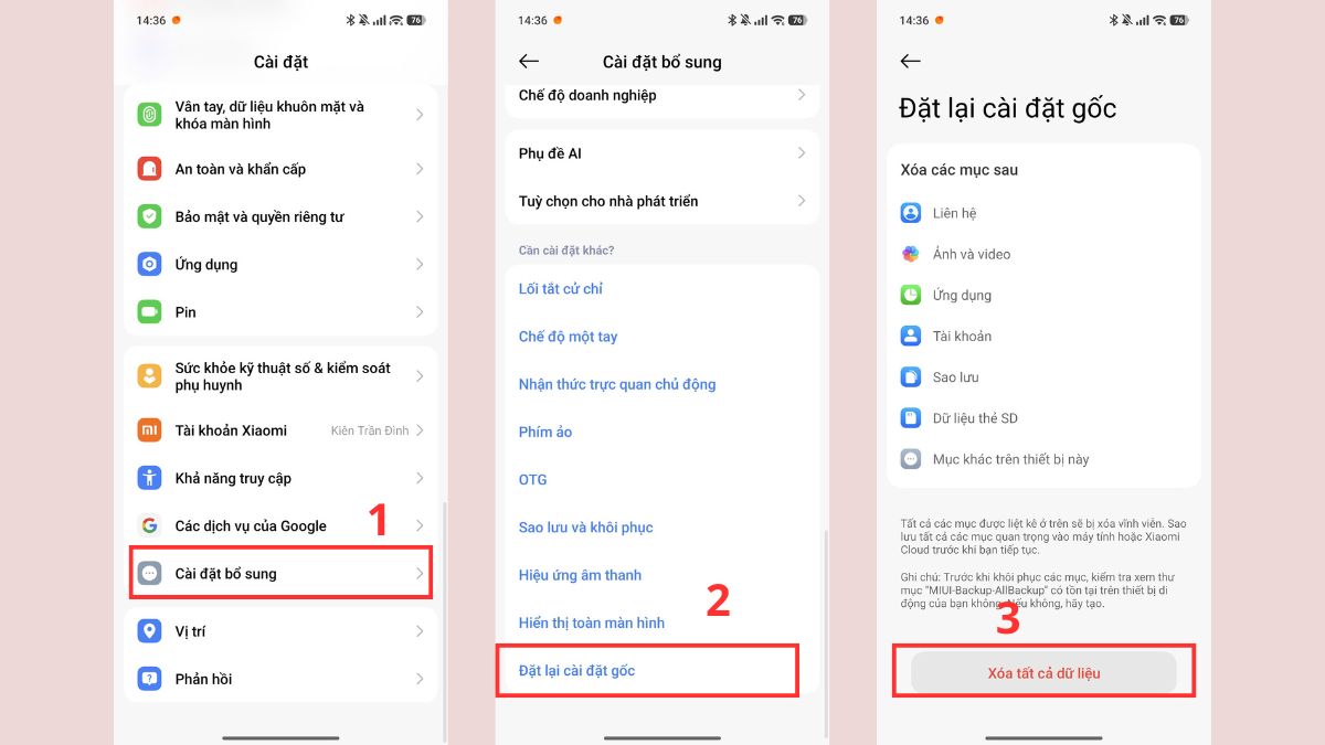 Sửa lỗi không mở được ứng dụng trên Android bằng cách Khôi phục cài đặt gốc
