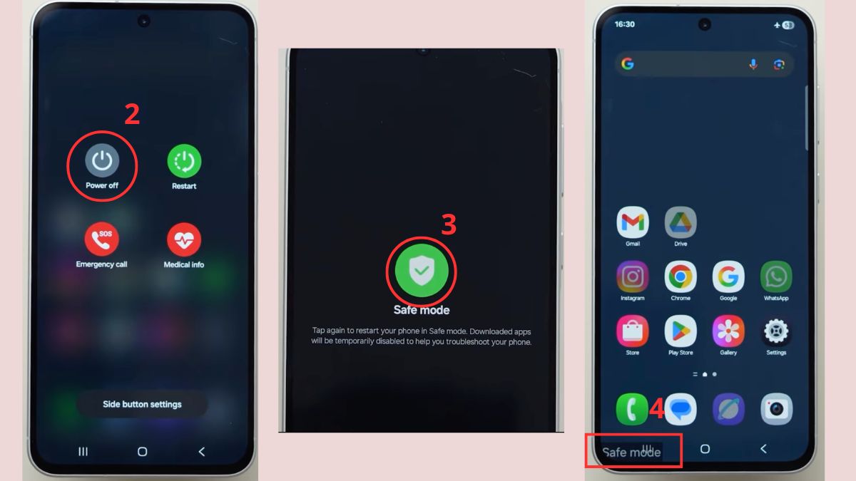 Sửa lỗi không mở được ứng dụng trên Android bằng cách Kiểm tra ứng dụng xung đột bước 2, 3