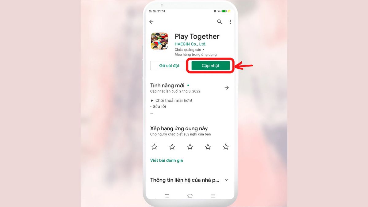 Sửa lỗi không mở được ứng dụng trên Android bằng cách Cập nhật ứng dụng