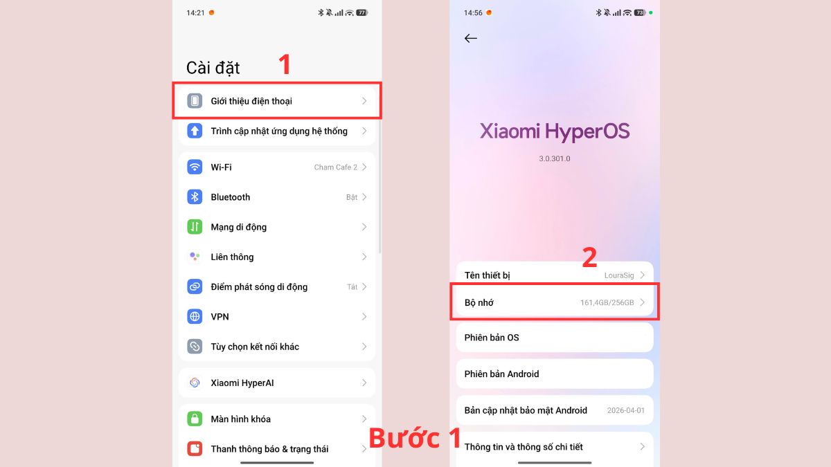 Sửa lỗi không mở được ứng dụng trên Android bằng cách Giải phóng bộ nhớ bước 1