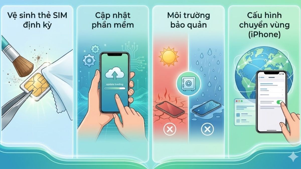 Phòng tránh lỗi sim không có dịch vụ trên Android