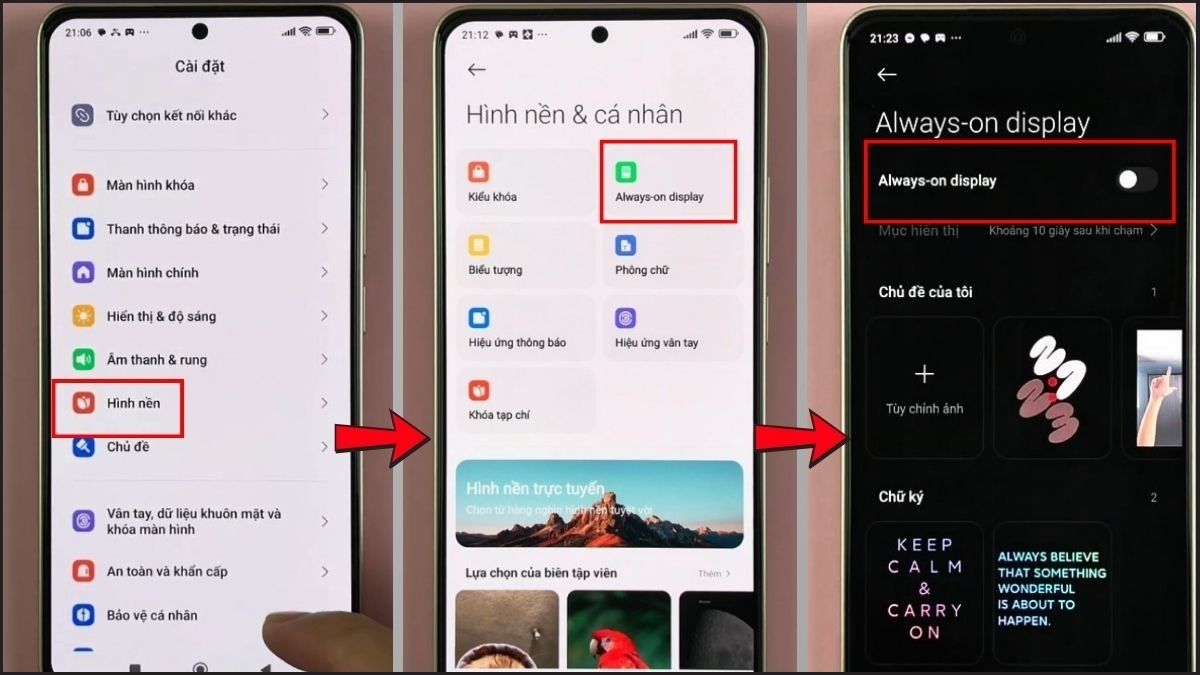 Sửa màn hình điện thoại bị chớp sáng trên Android bằng cách tắt Always On Display