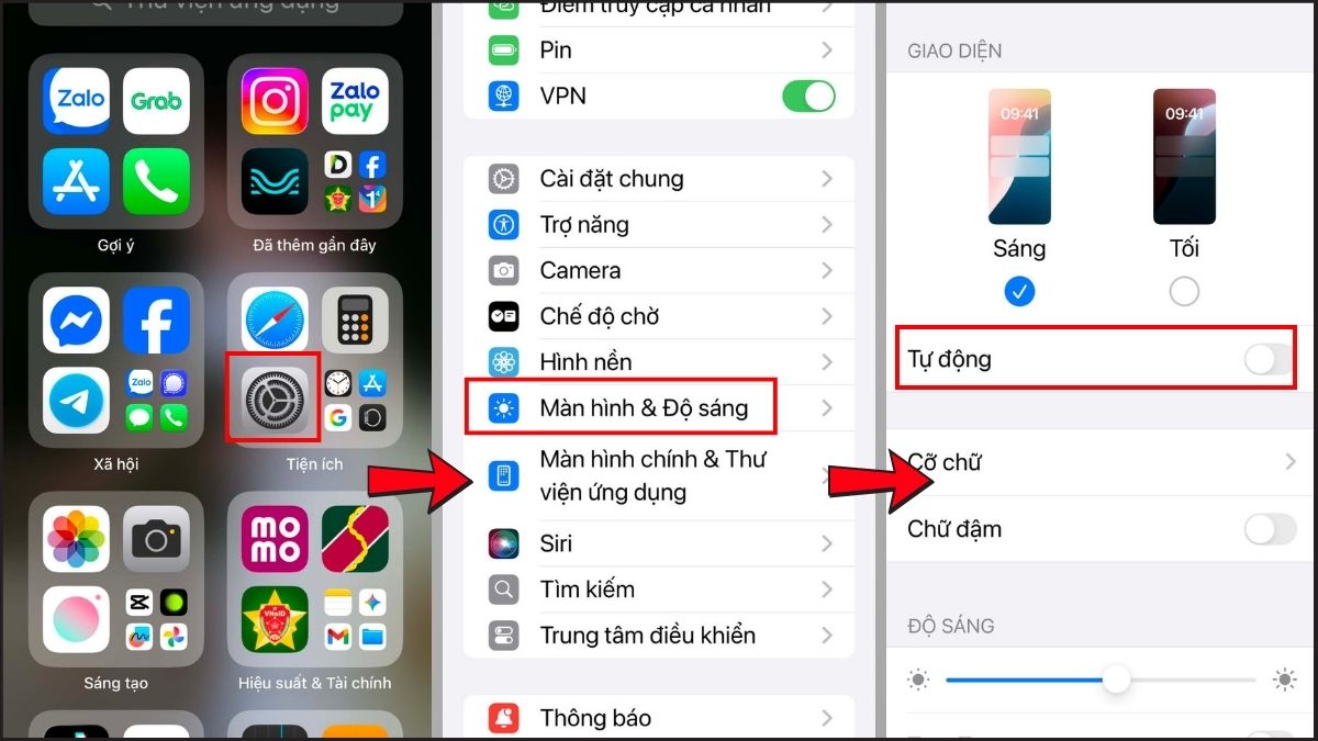 Sửa lỗi màn hình điện thoại bị chớp sáng trên íPhone bằng cách tắt tính năng độ sáng tự động