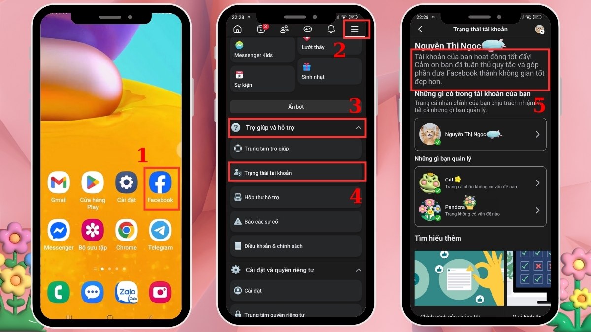Khắc phục tình trạng Messenger bị lỗi không vào được - Kiểm tra tài khoản có vi phạm không